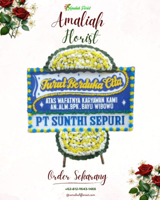Papan Bunga Duka di Giyanti