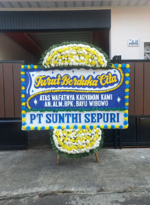 Papan Bunga Duka di Giyanti